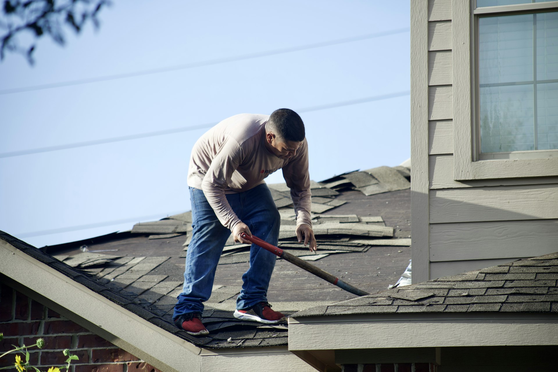 Ice-dam damage roof replacement in Newton Sussex County NJ