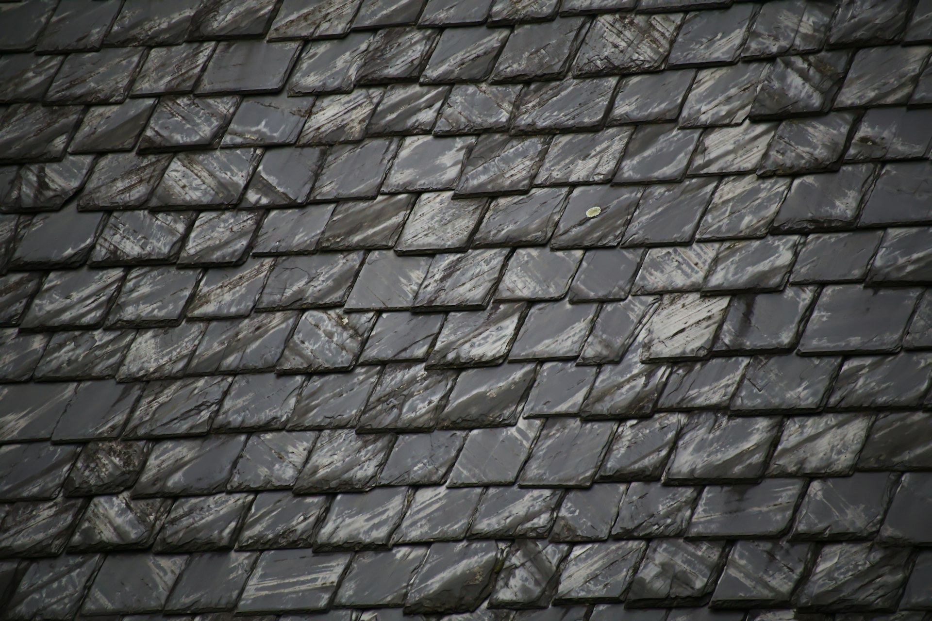 Vermont slate roof restoration on an 1890s Queen Anne home in Princeton historic district